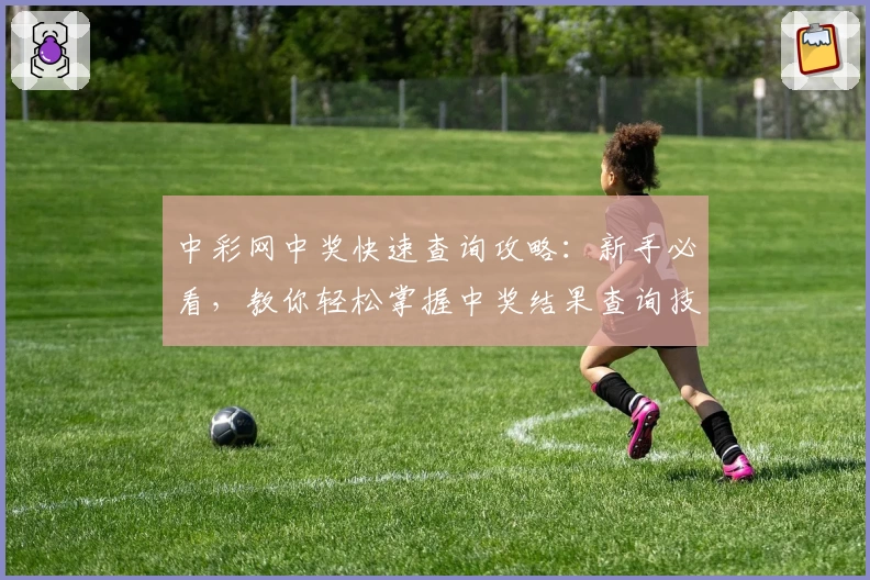 中彩网中奖快速查询攻略：新手必看，教你轻松掌握中奖结果查询技巧