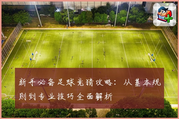 新手必备足球竞猜攻略：从基本规则到专业技巧全面解析